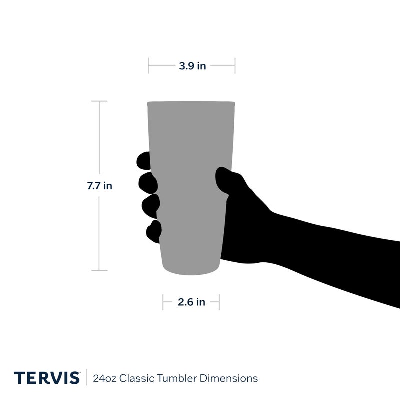 Tervis Made in USA Double Walled Dainty Floral Mother's Day Insulated Tumbler Cup Keeps Drinks Cold & Hot, 24oz, Mom - Image 5
